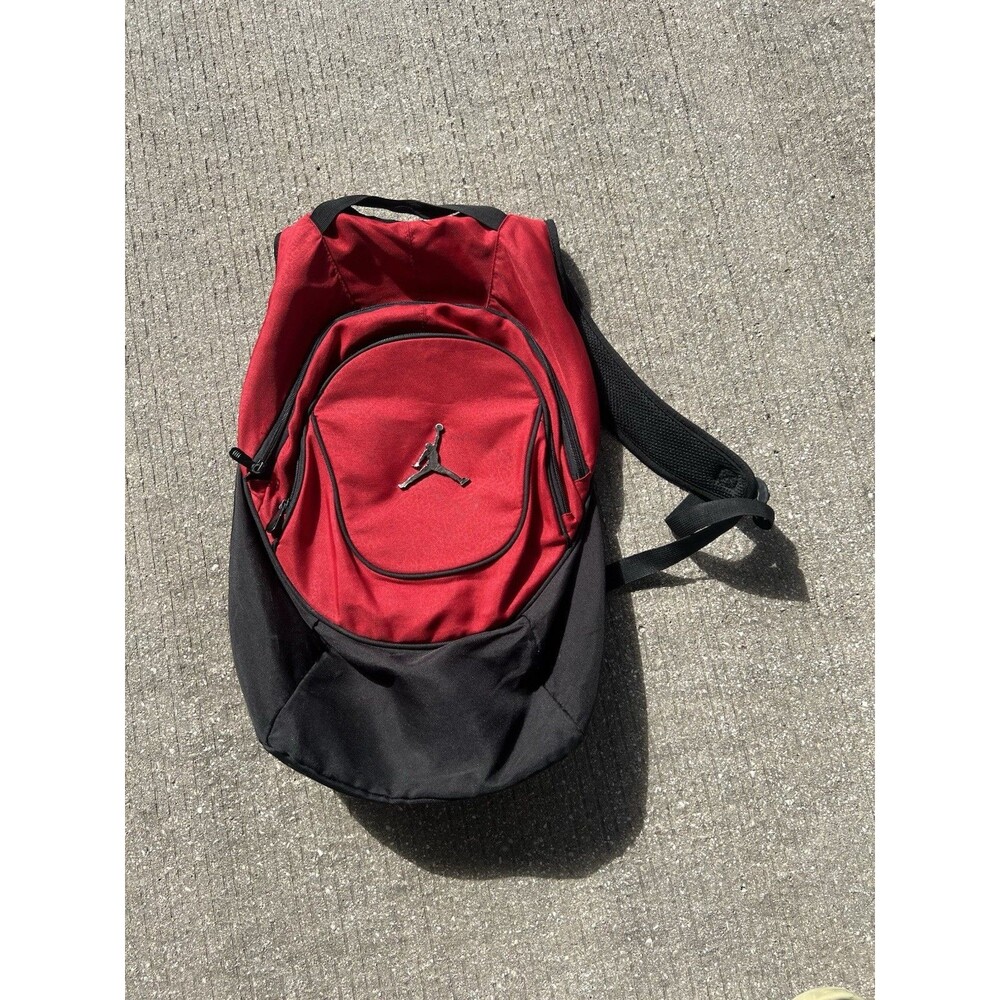 JUMPMAN Nike Air Jordan Backpack - Black And Red